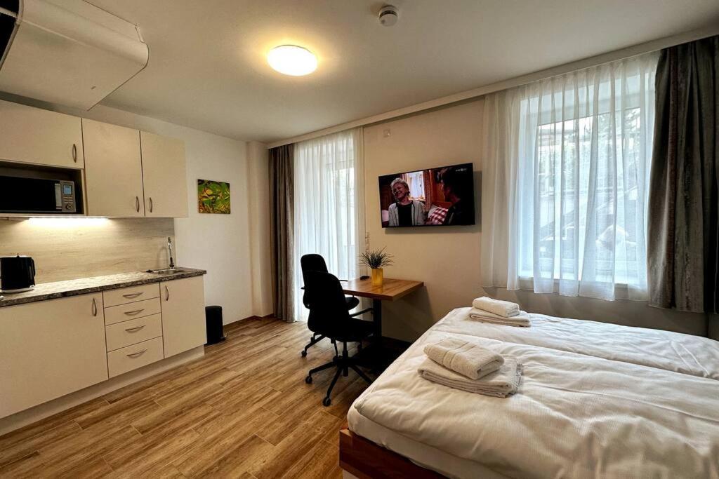 Ajo Apartments - Vetmed - Self-Check-In Wien Rum bild